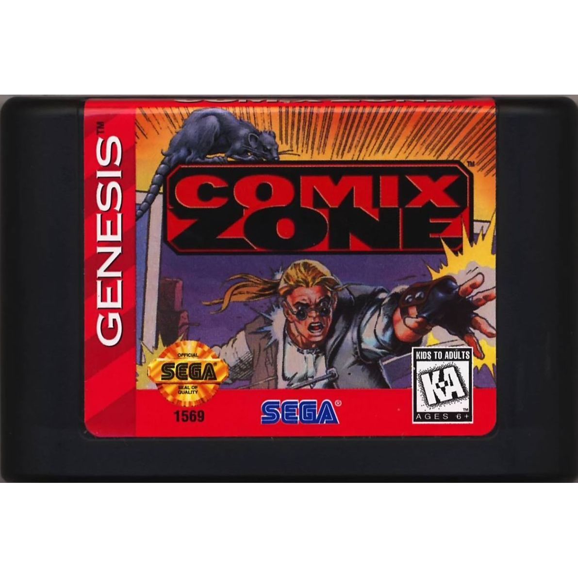 Genesis - Comix Zone (cartouche uniquement)