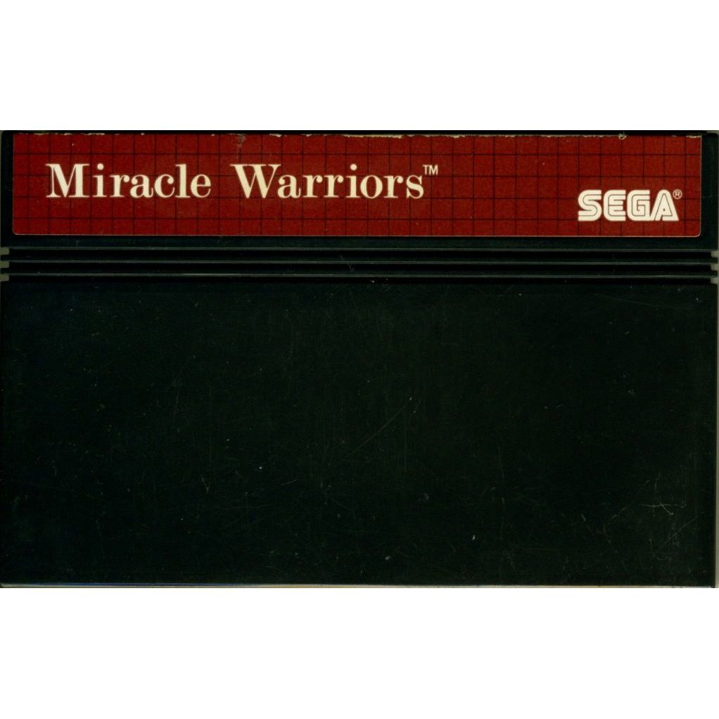 Master System - Miracle Warriors (Cartridge Only)