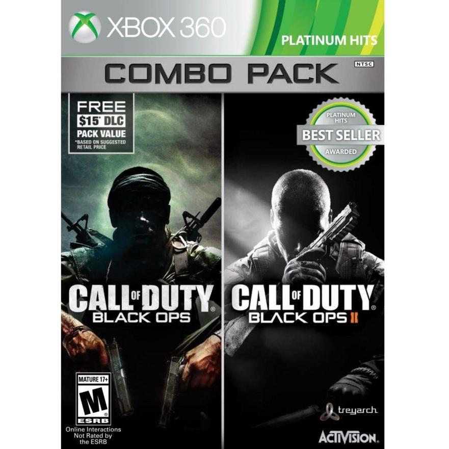 XBOX 360 - Pack combiné Call of Duty Black Ops