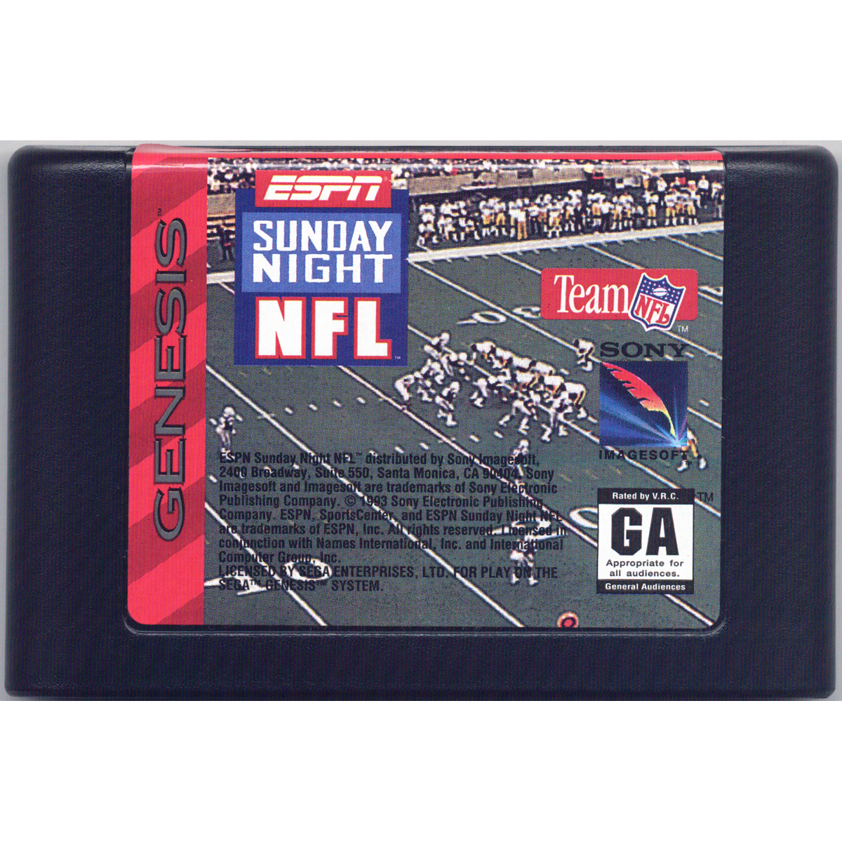 Genesis - ESPN Sunday Night NFL (Cartridge Only)