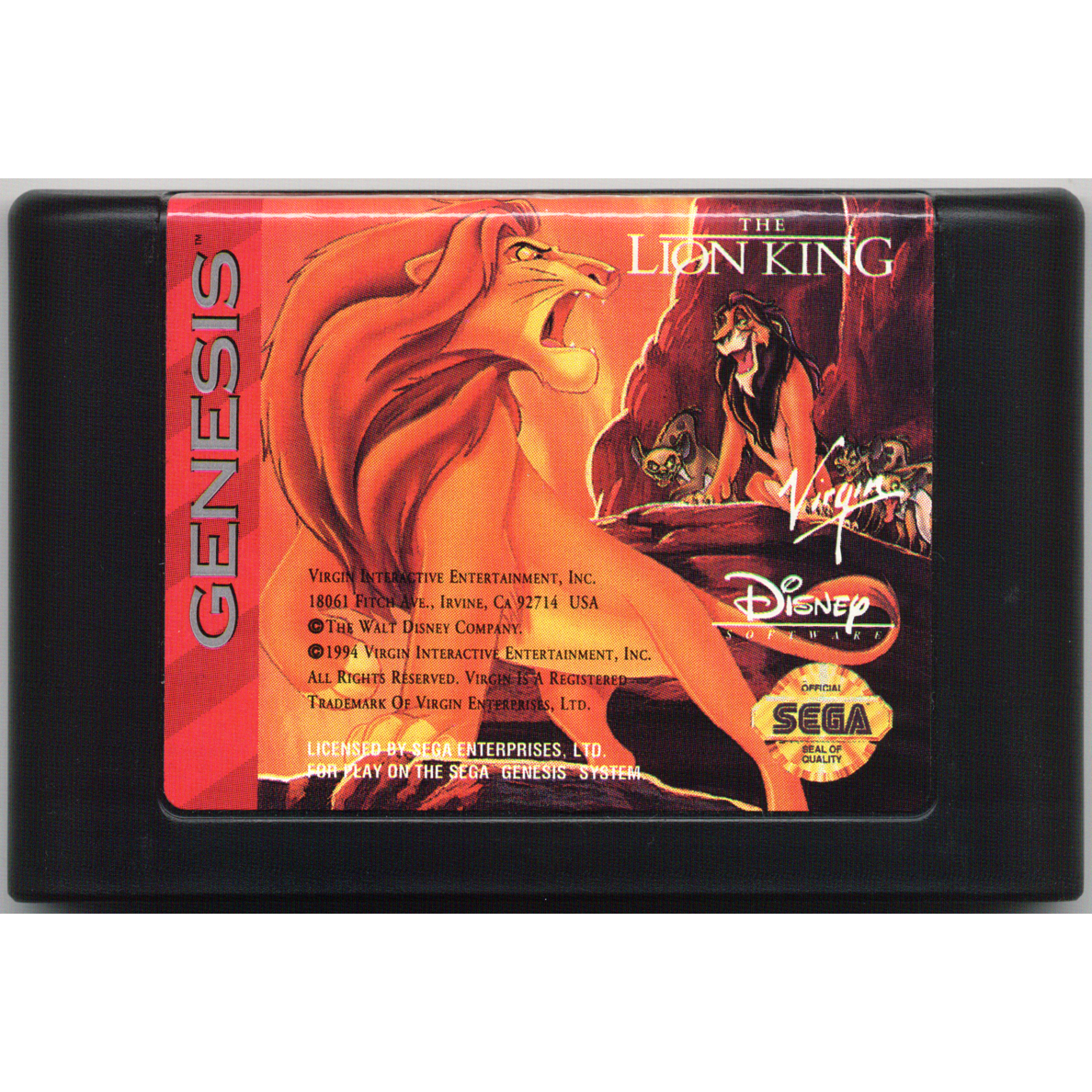 Genesis - The Lion King (Cartridge Only)