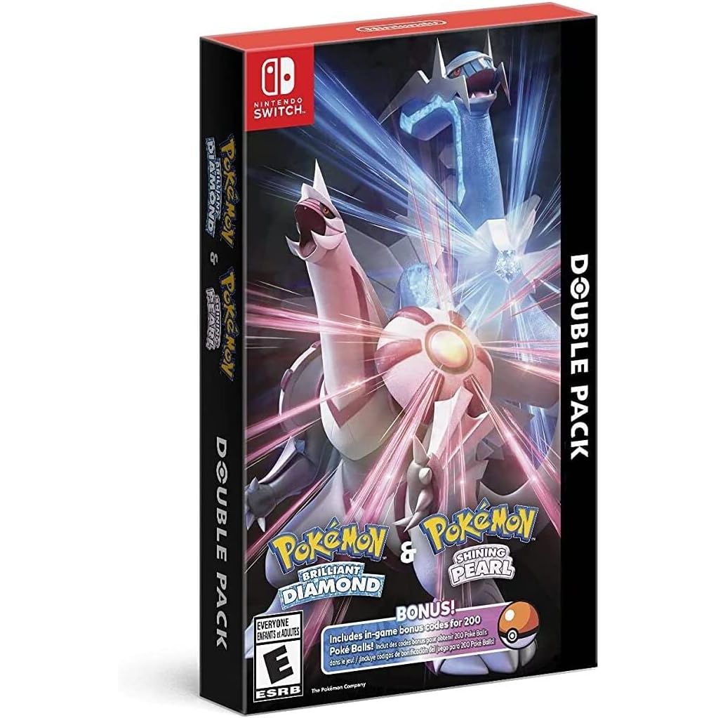 Switch - Pokemon Brilliant Diamond & Shining Pearl Double Pack