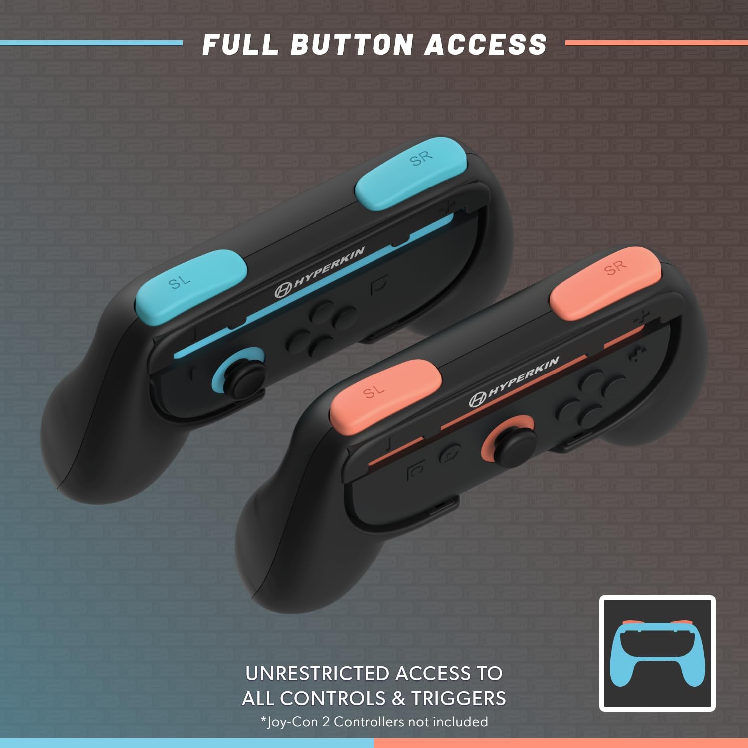 Nintendo Switch 2 Pro Handle Attachment Set
