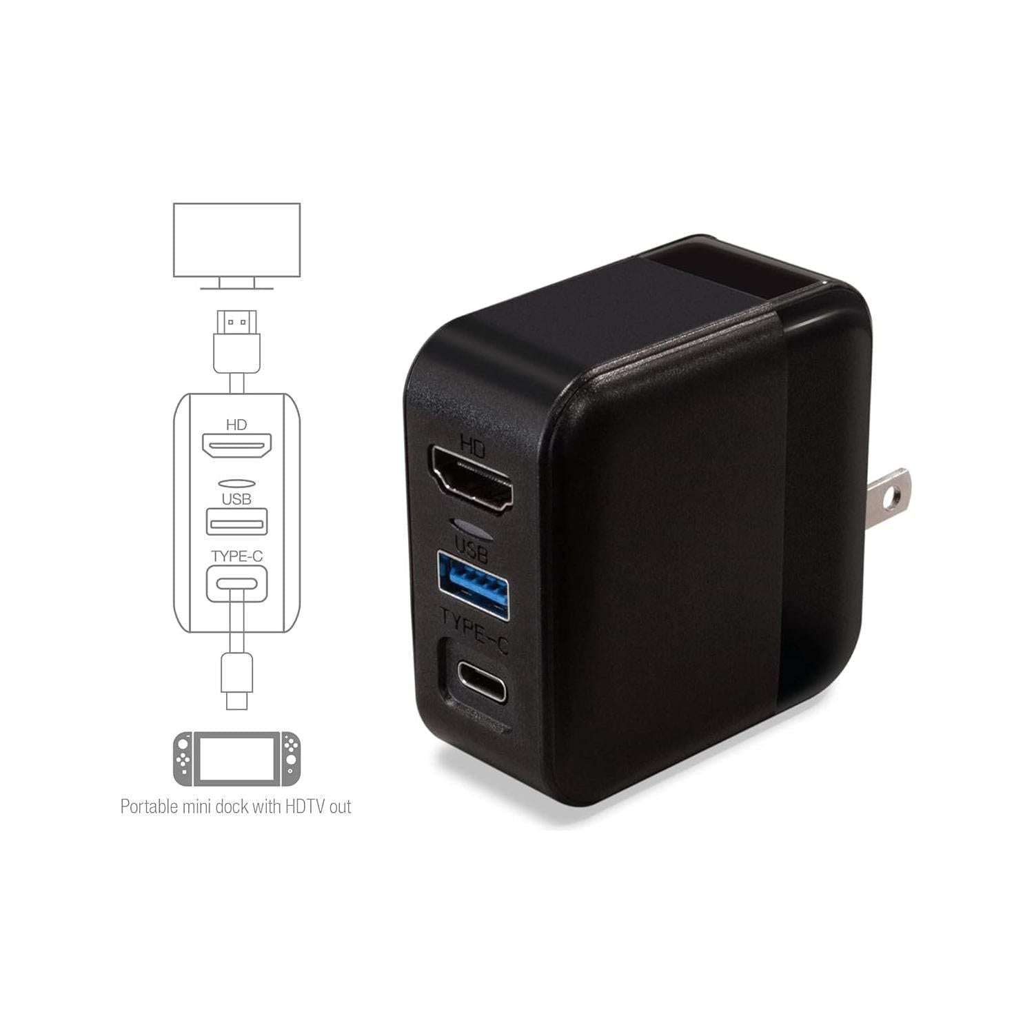 Station d'accueil de voyage pour Nintendo Switch