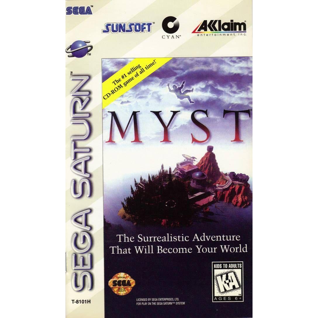 Myst für Sega Saturn (Gebraucht) in Berneck für CHF 35 - mit Lieferung Myst für Sega Saturn (Gebraucht) in Berneck für CHF 35 - mit Lieferung