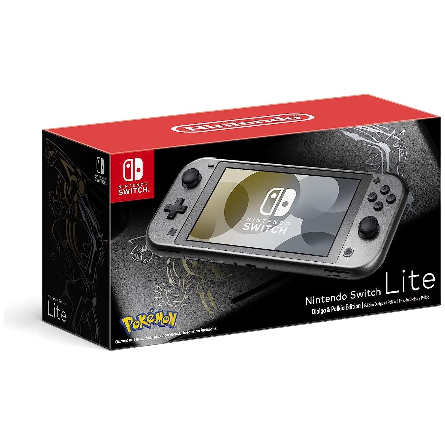 Nintendo Switch Lite System - Pokemon Dialga & Palkia Edition