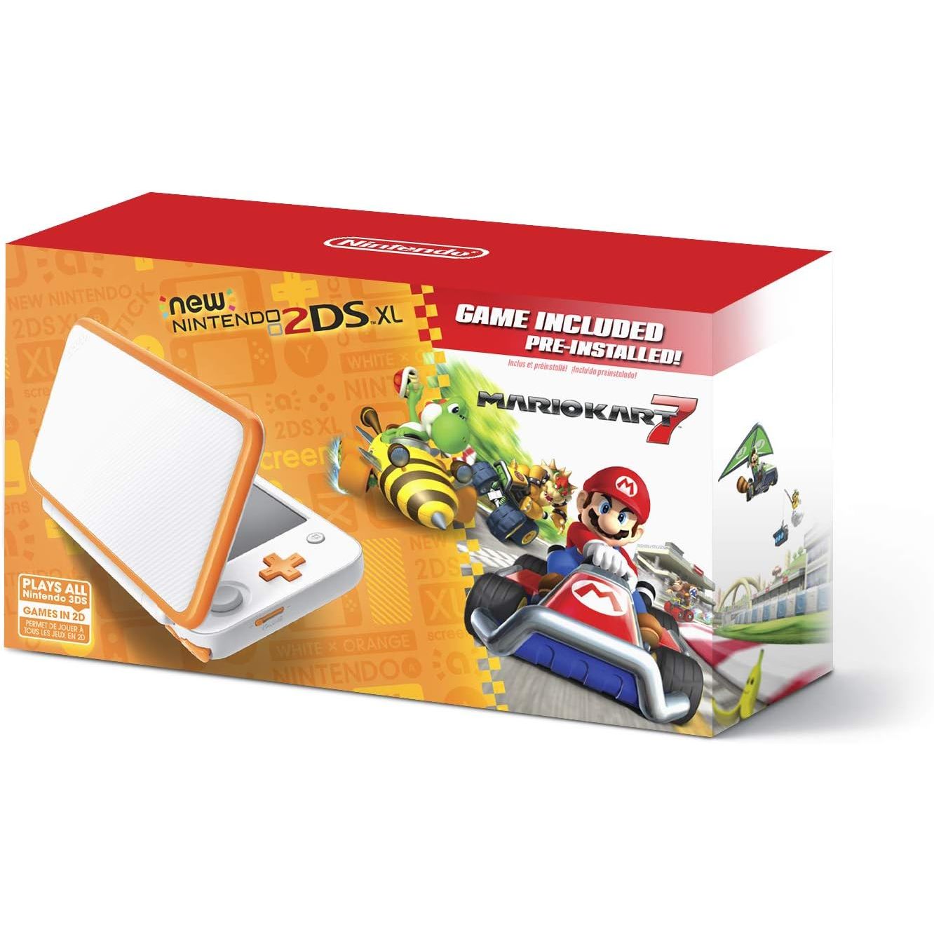 *New* 2DSXL System (Orange/White / Complete in Box)