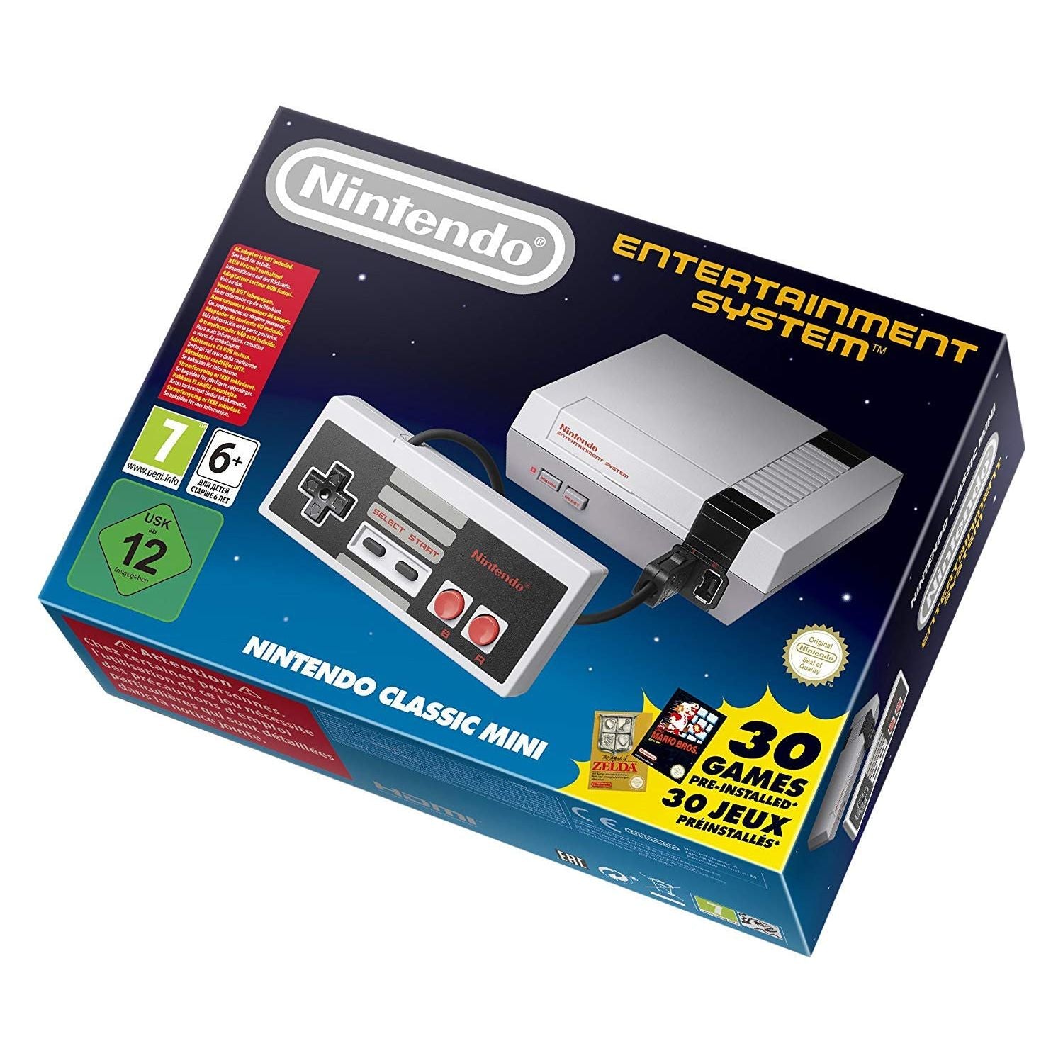 Nintendo Entertainment System Classic Edition (Mini / PAL Release / In Box)