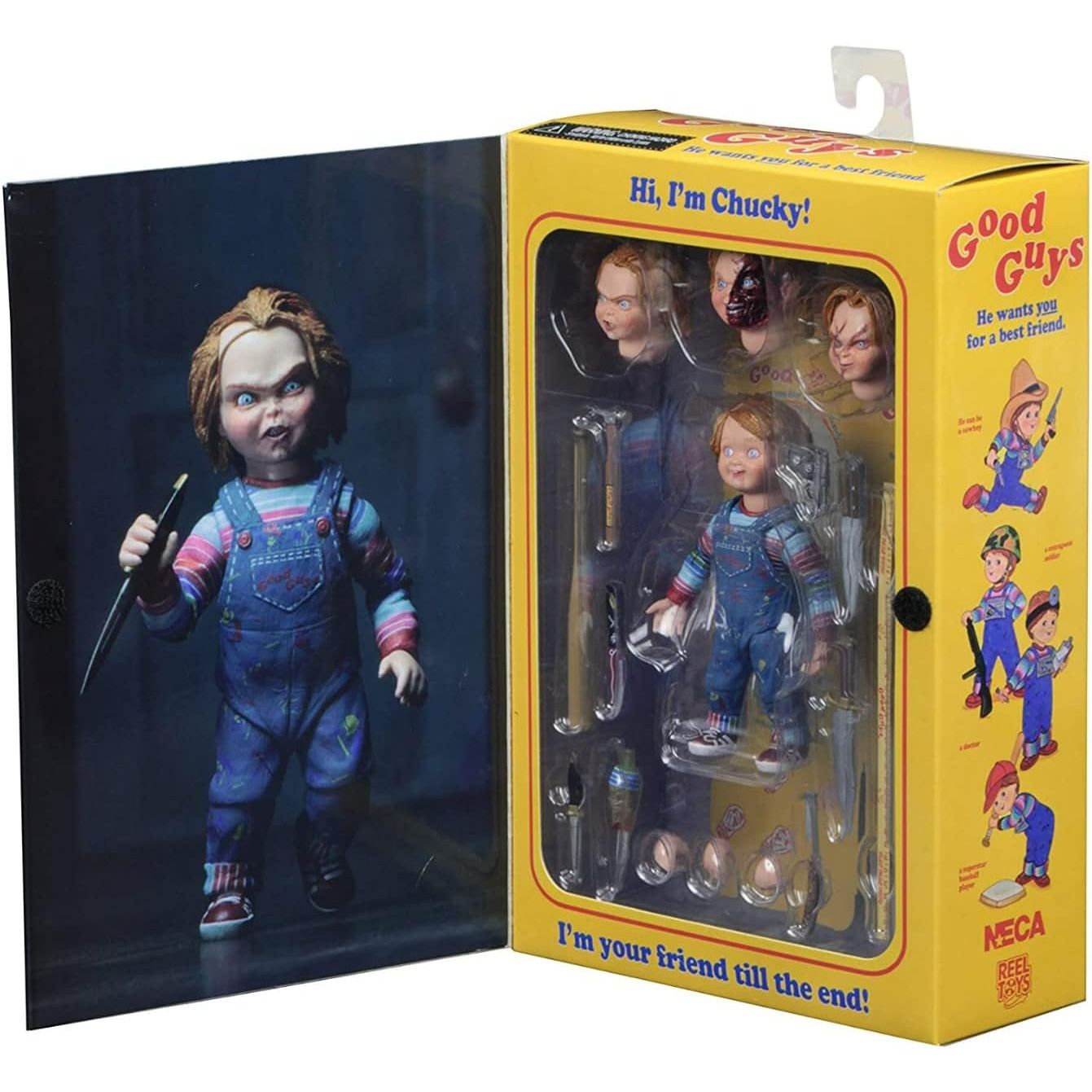 SF・ファンタジー・ホラー Good Guys Chucky Ultimate Action Figure Good Guys Ultimate Chucky Action Figure by NECA