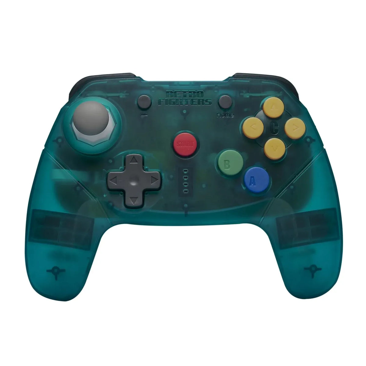 Brawler64 Wireless Switch Controller - Transparent Blue
