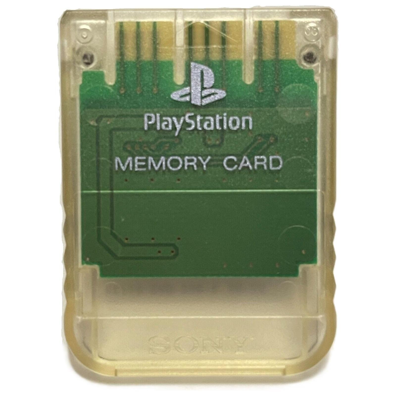 Playstation 1 Branded Memory Card