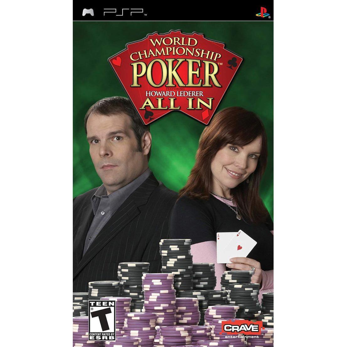 PSP - World Championship Poker Featuring Howard Lederer All In (In Case)