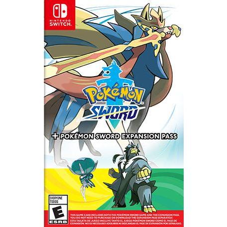 Switch - Pokemon Sword + Pokemon Sword Expansion Pass (In Case)
