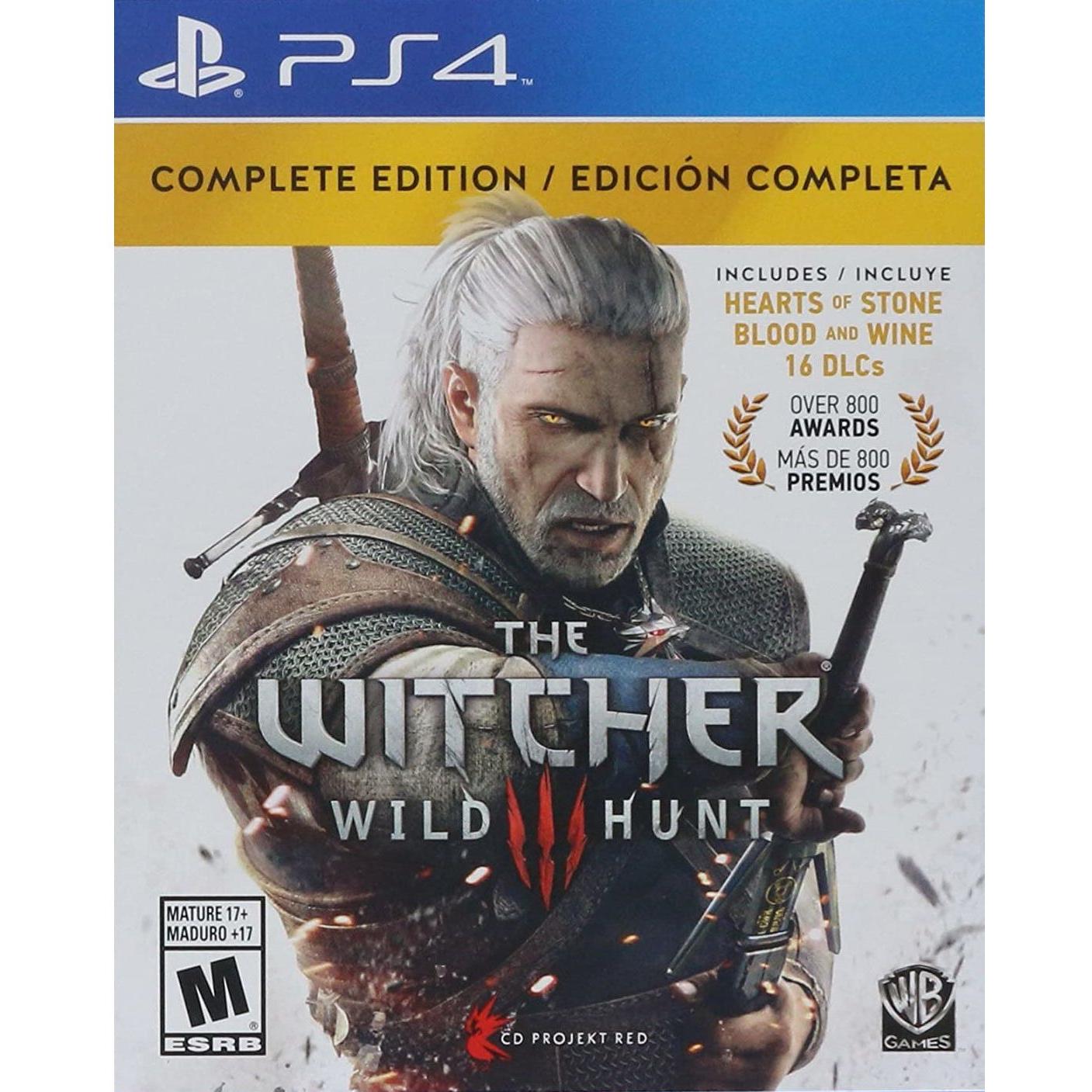 PS4 - The Witcher 3 Wild Hunt Édition Complète