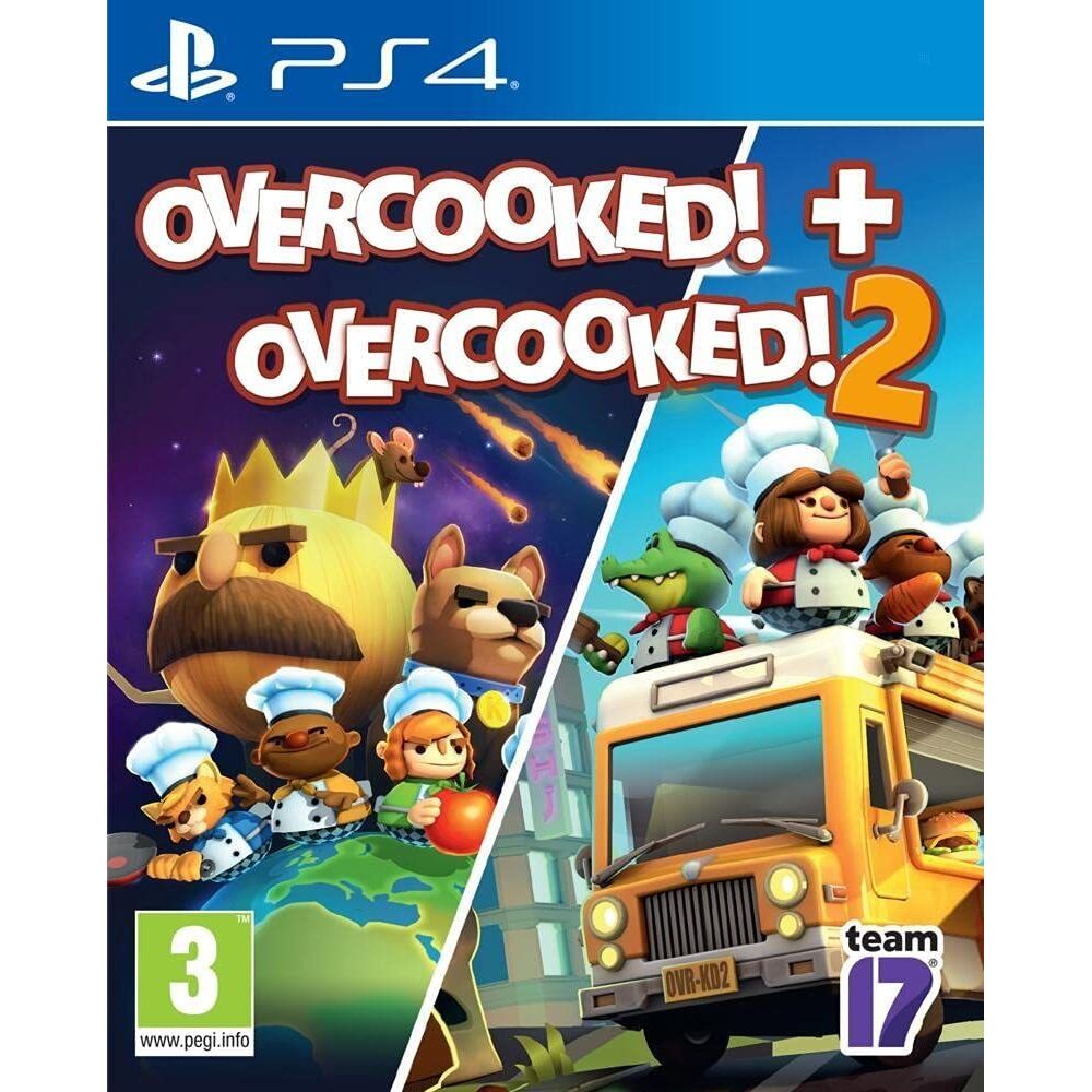 PS4 - Overcooked! + Overcooked! 2 (PAL)