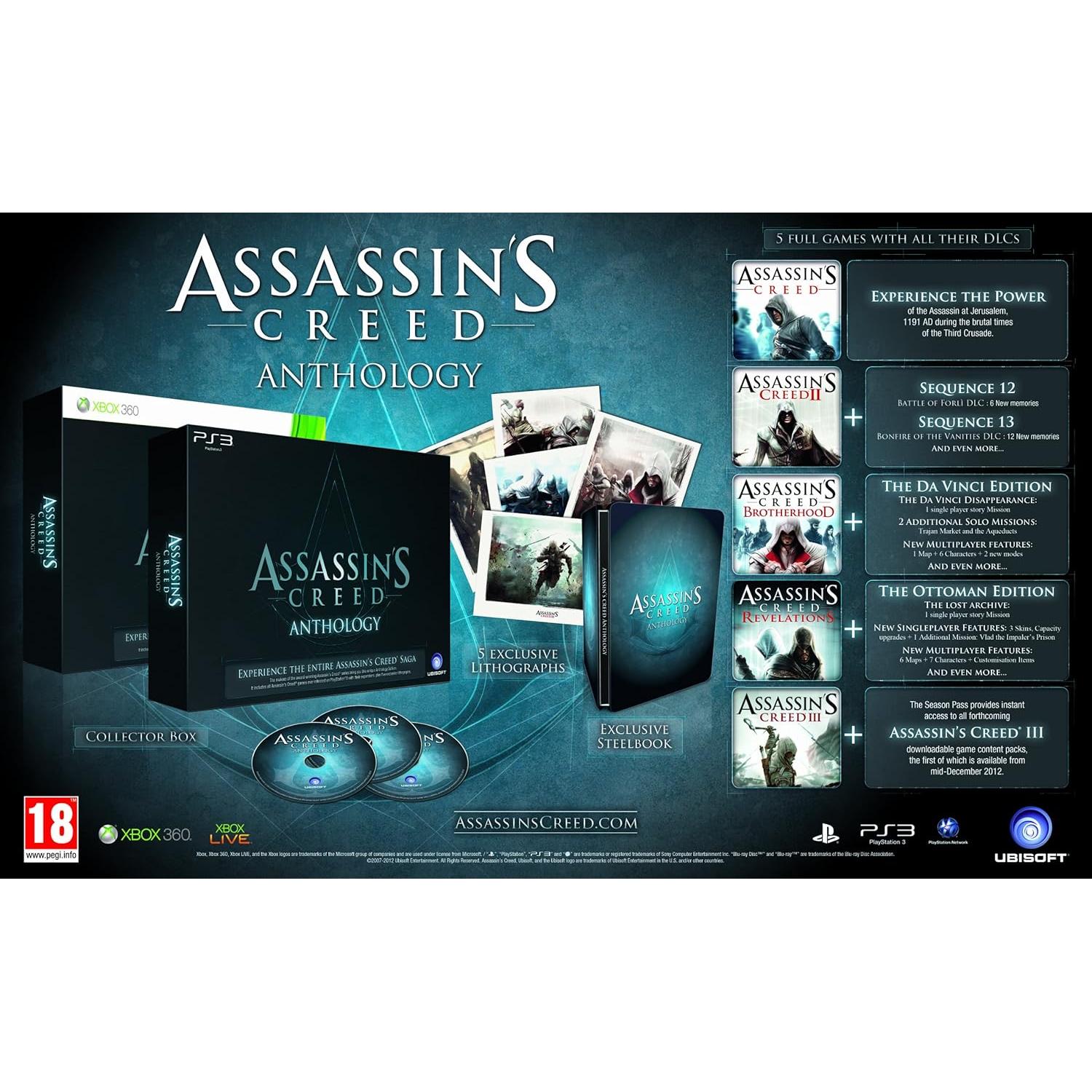 PS3 - Assassin's Creed Anthology (PAL)