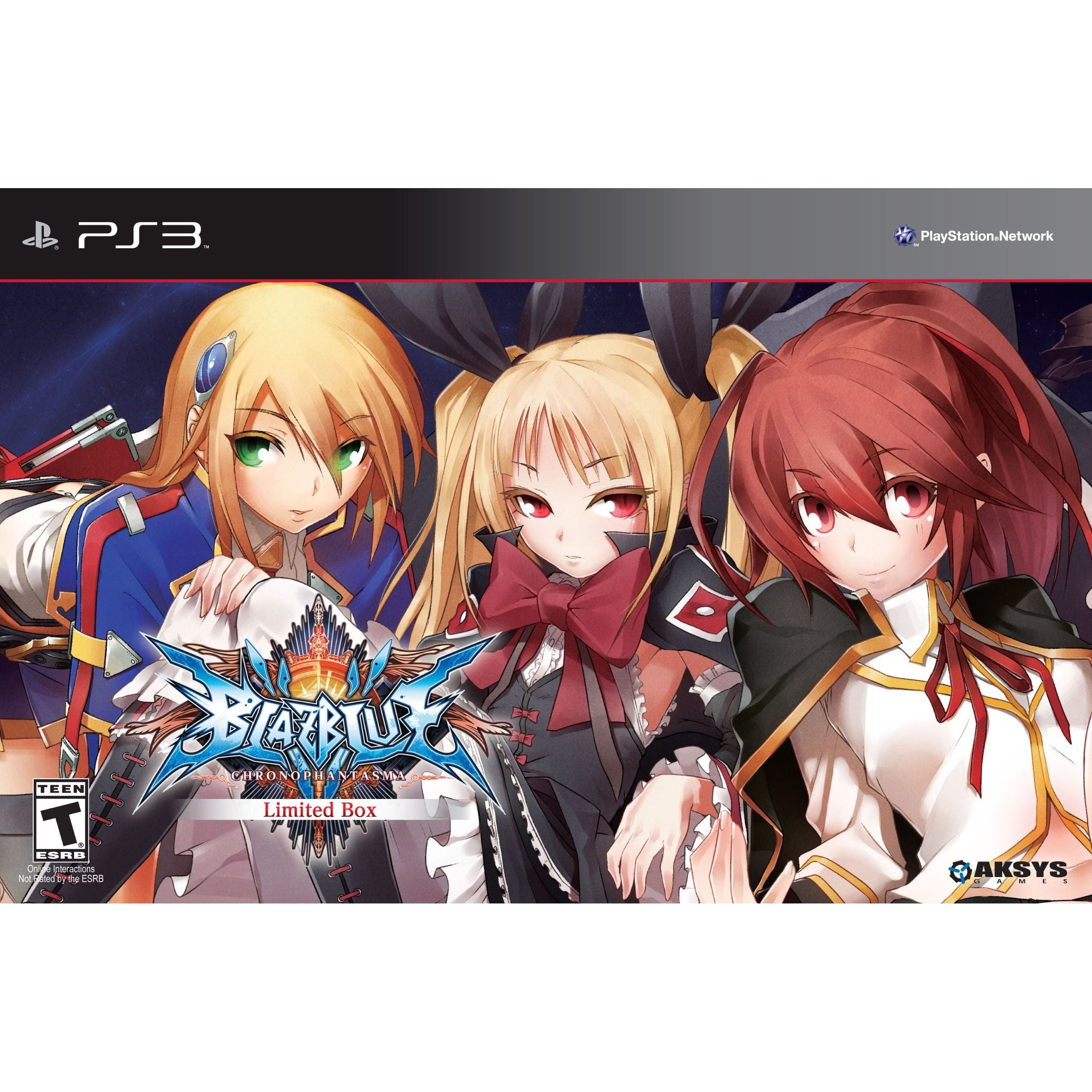 PS3 - BlazBlue Chrono Phantasma Limited Box