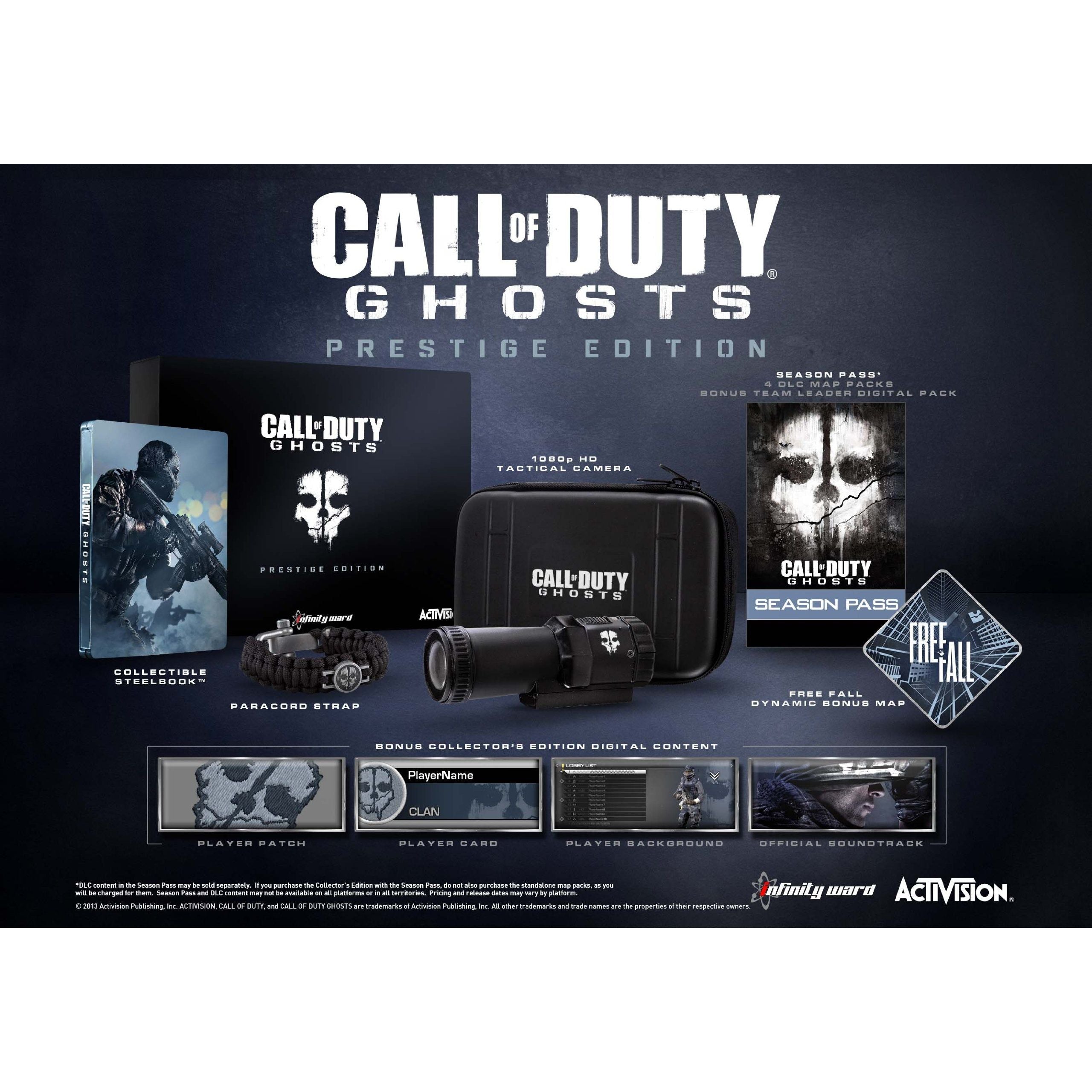PS4 - Call of Duty Ghosts Prestige Edition