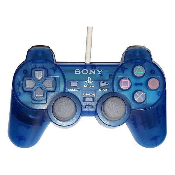 Sony Branded PlayStation Dual Analog Controller Clear Blue