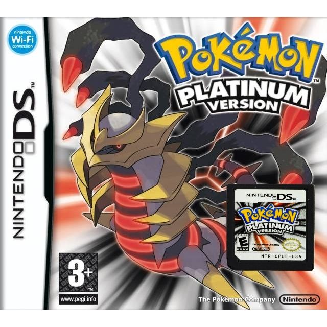 DS - Pokemon Platinum (North American Cart in PAL Case)