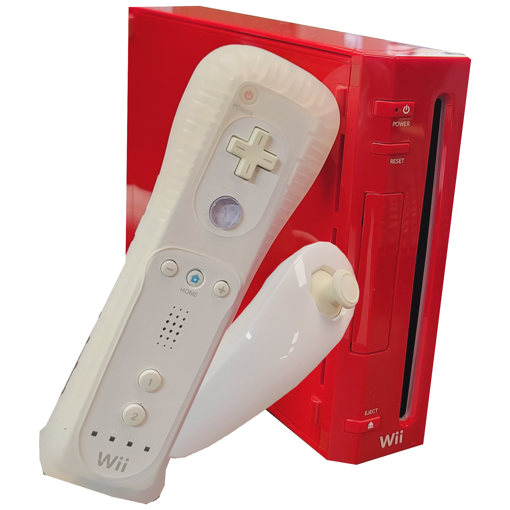 Nintendo Wii System - Red Gamecube Compatible