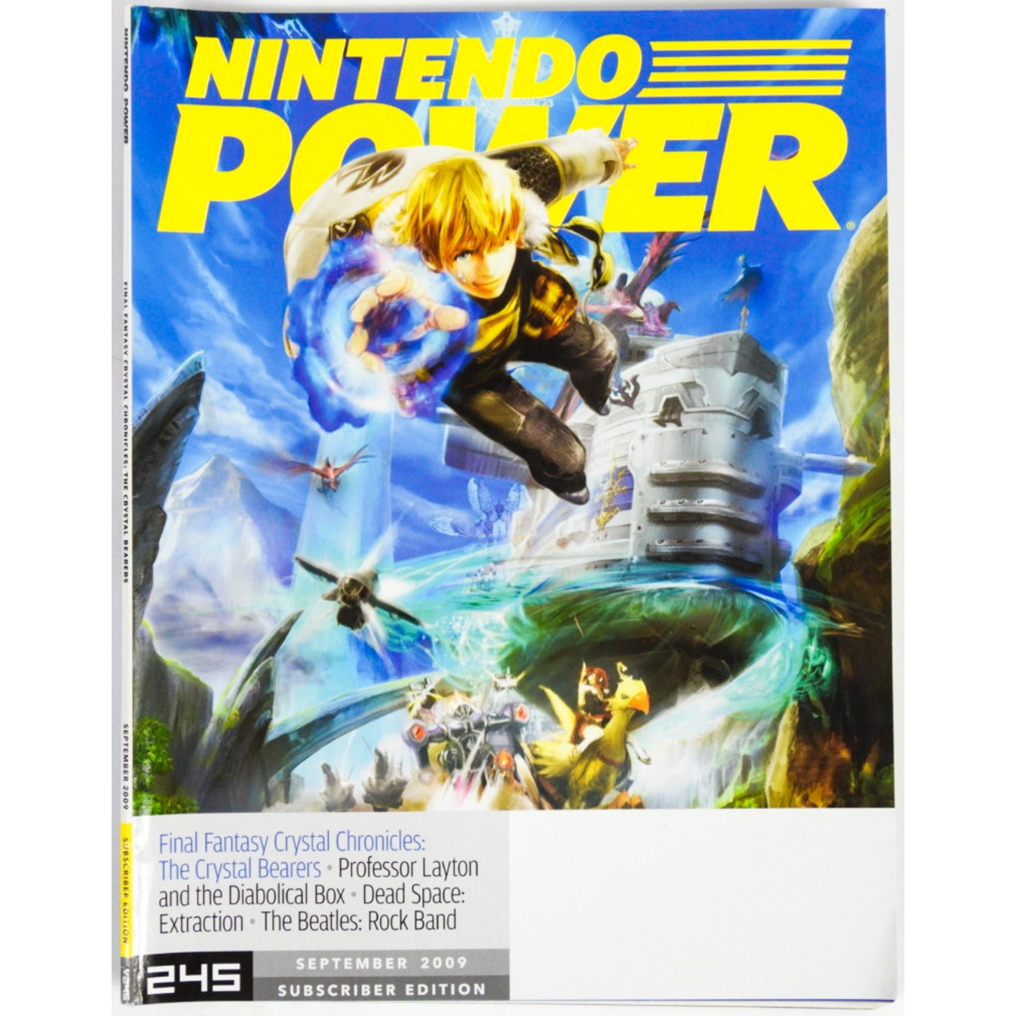 Nintendo Power Magazine (#245 Subscriber Edition) - Complete and/or Good Condition