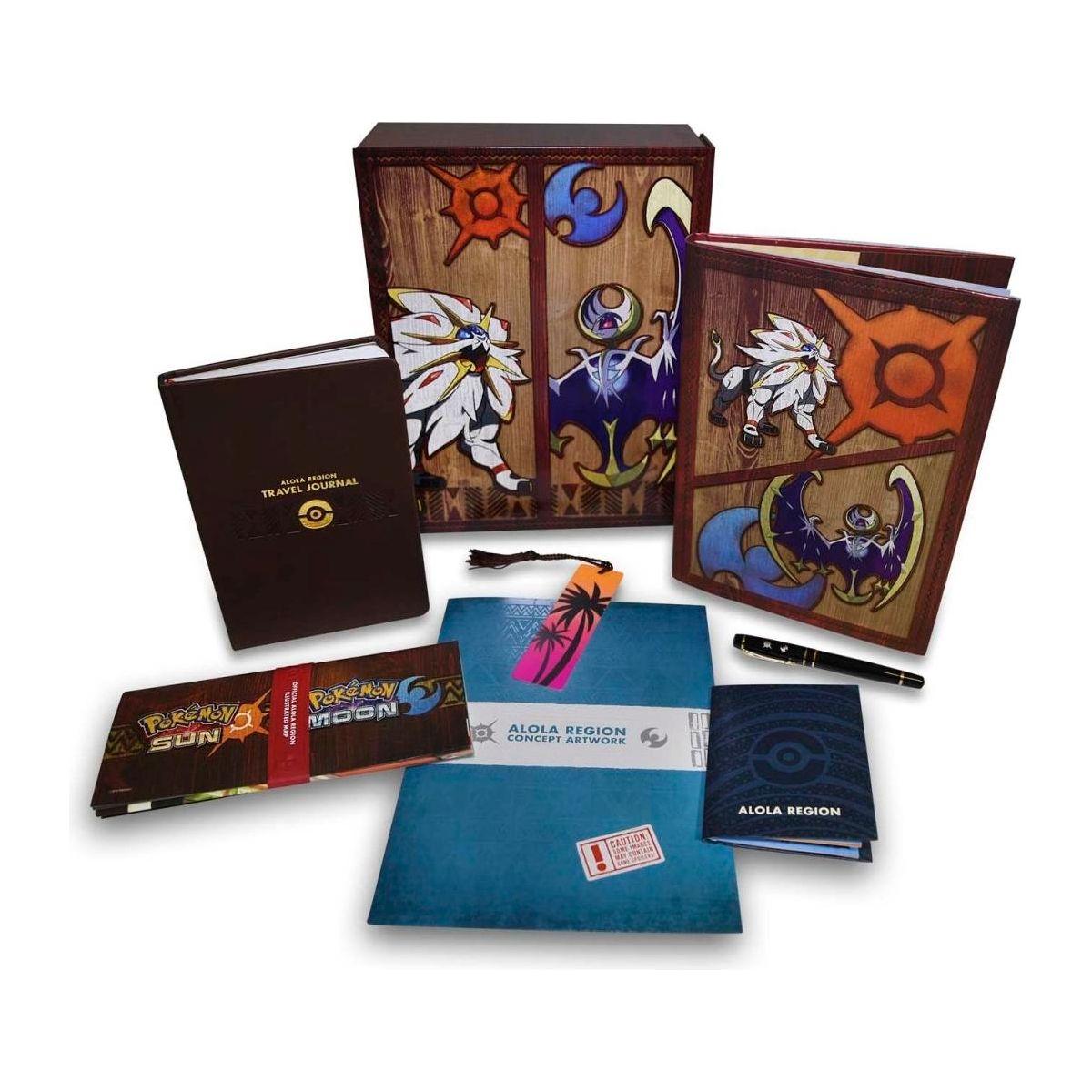 Pokemon Sun & Pokemon Moon Official Strategy Guide Collector's Vault (Complete)