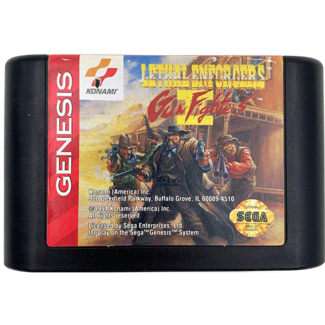 Genesis - Lethal Enforcers II Gun Fighters (Cartridge Only)