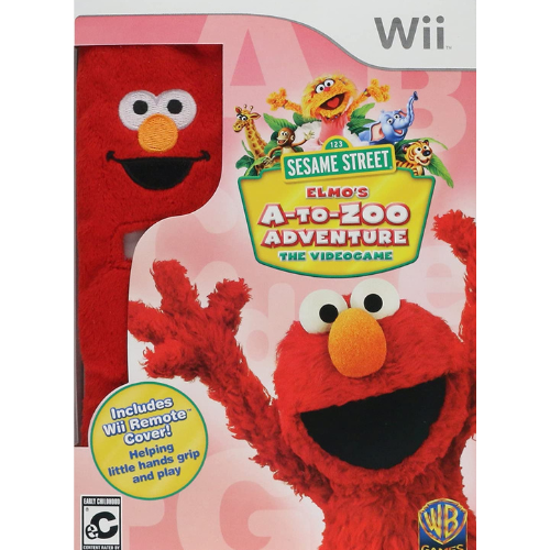 Wii - Sesame Street Elmo's A-to-Zoo Adventure (With Wii Remote Cover)