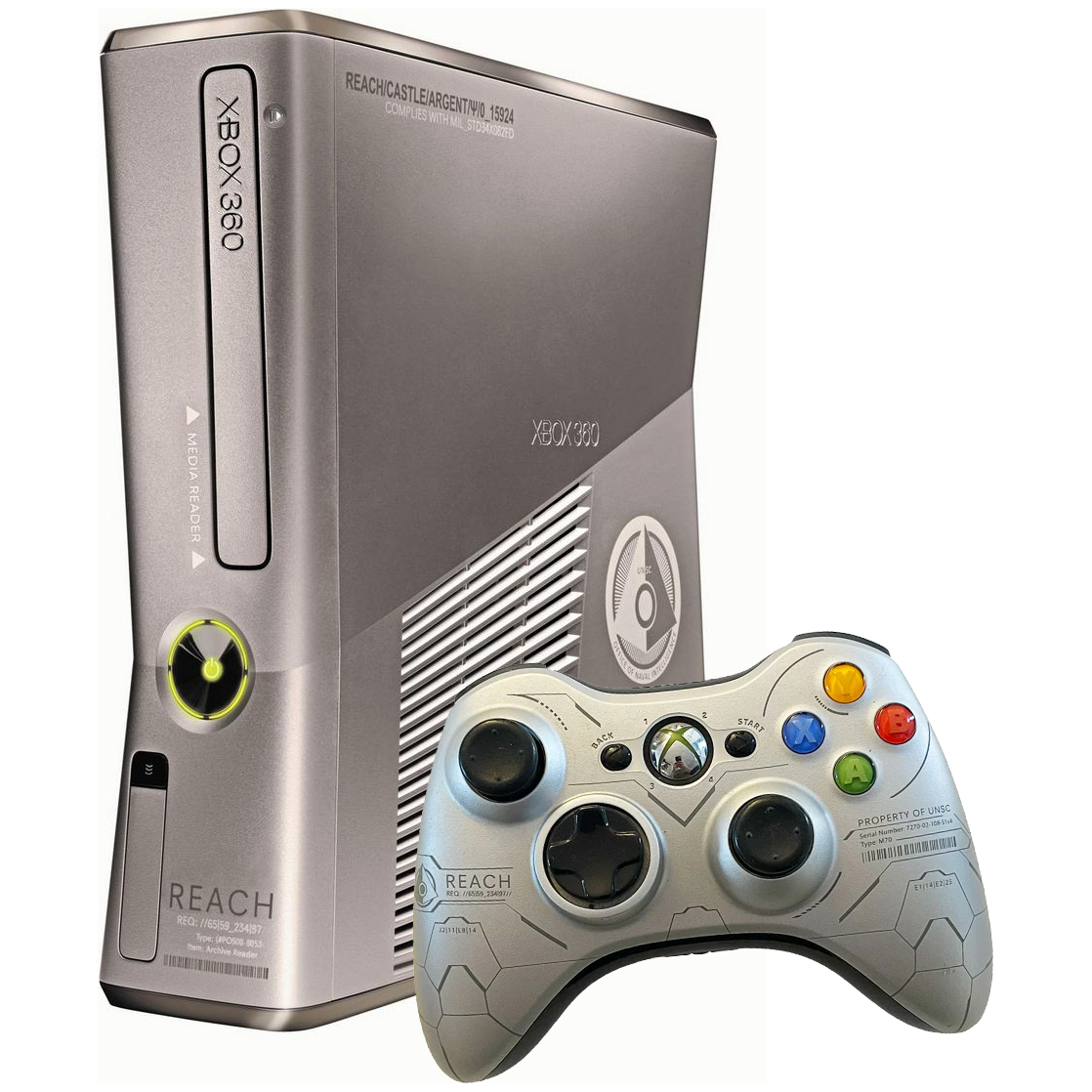 XBOX 360 Slim System Halo Reach Edition