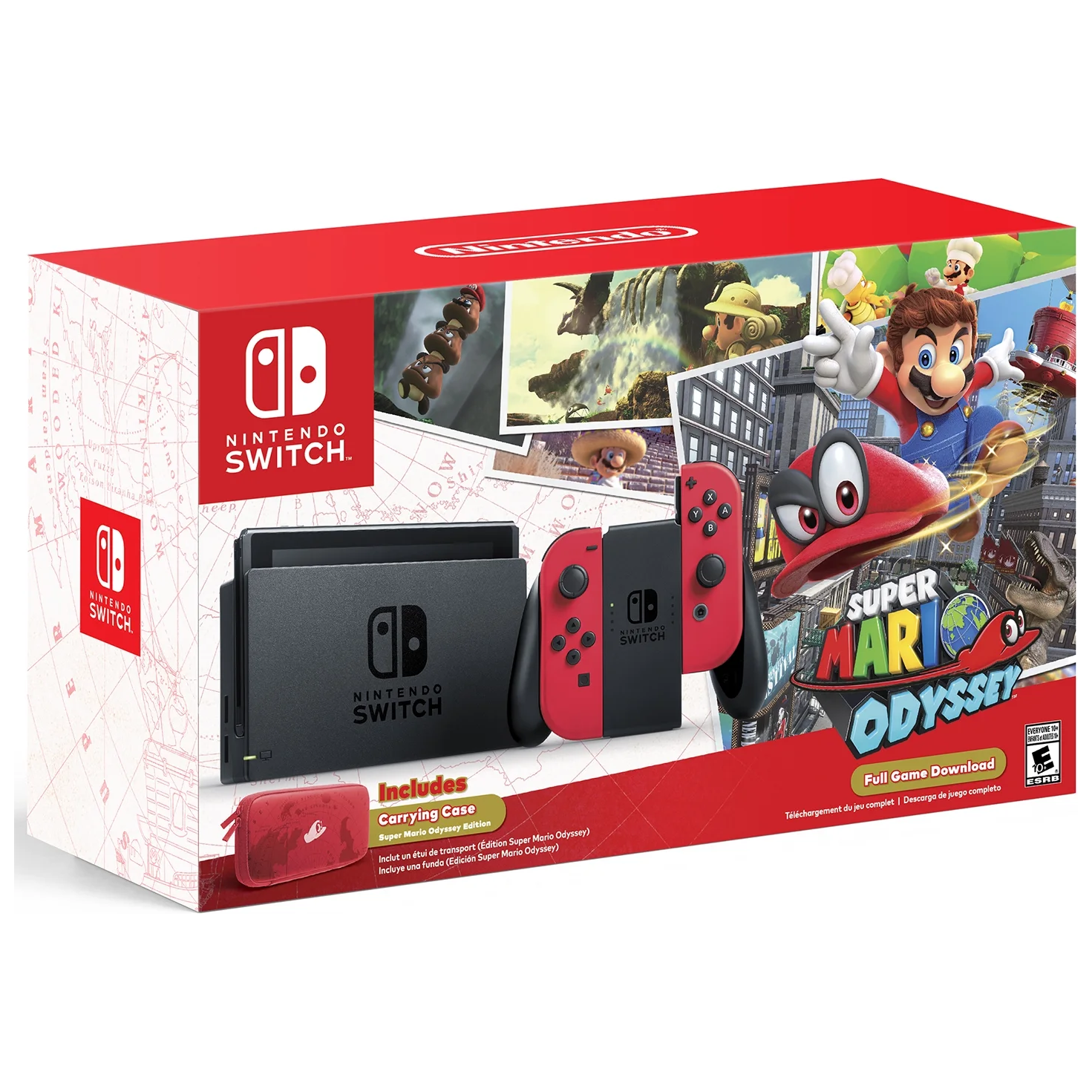 Nintendo Switch System - Mario Odyssey Edition (No Game)