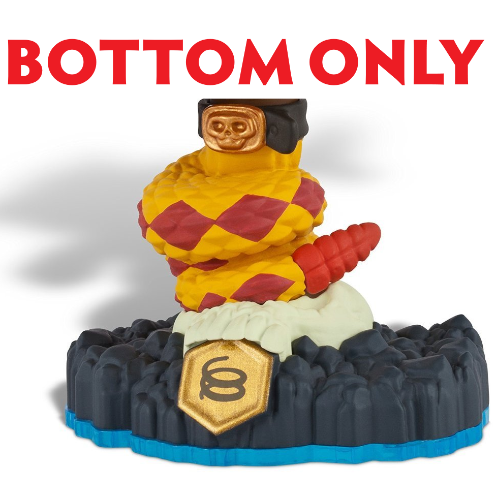 Skylanders Swap Force - Rattle Shake Figure (Bottom Half)
