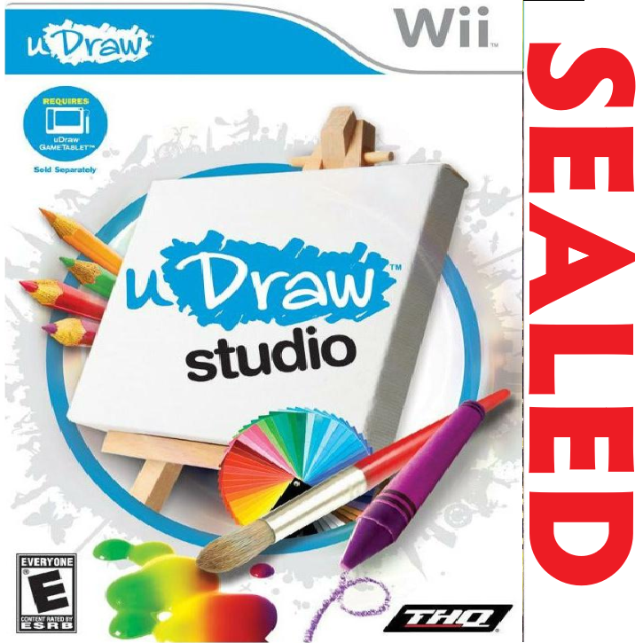 Wii - U Draw Studio (SEALED)