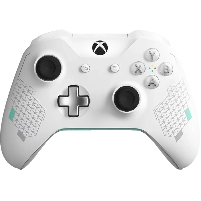 XBOX One Official Wireless Controller - Sport White (Black Sticks)