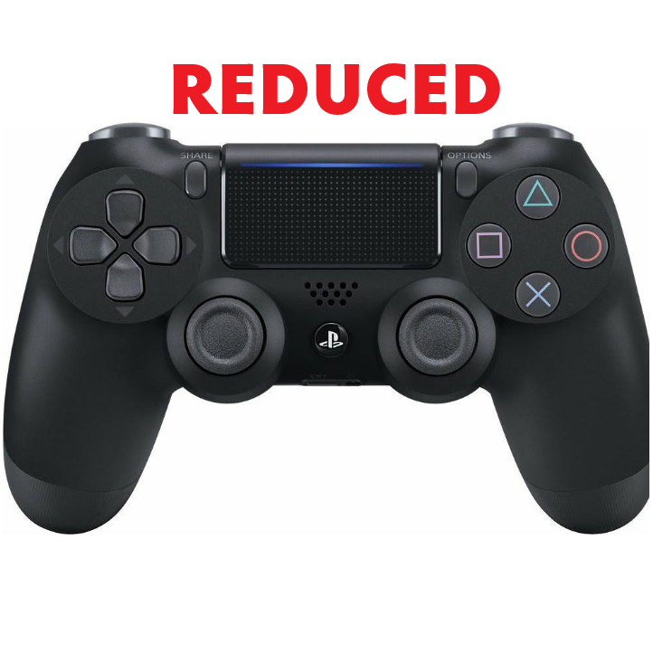 Sony Branded DualShock 4 PS4 Wireless Controller (Used / Black / Reduced)