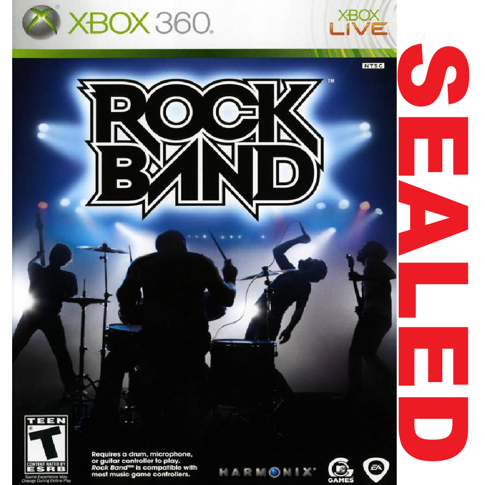 XBOX 360 - Rock Band (SEALED)