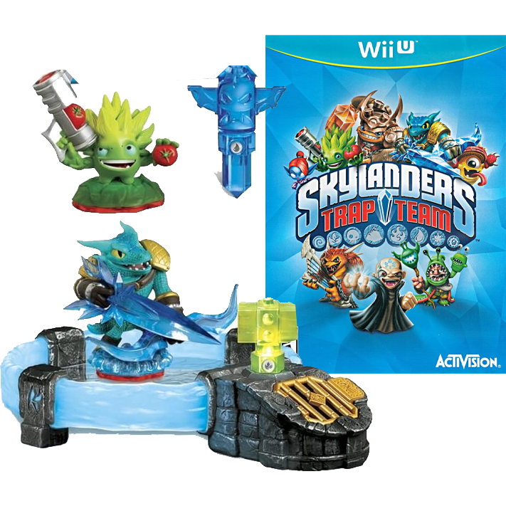 WII U - Pack de démarrage Skylanders Trap Team