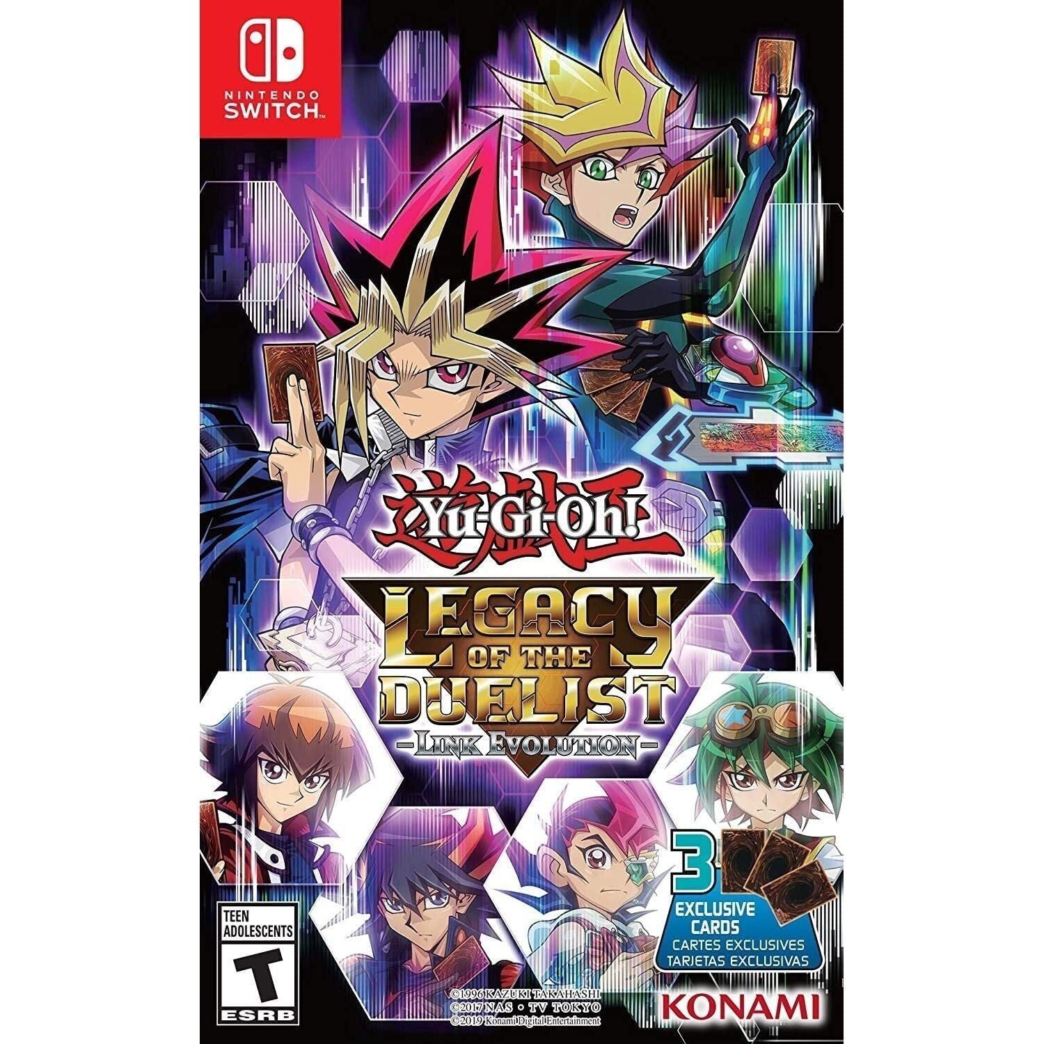 Switch - Yu-Gi-Oh Legacy of the Duelist Link Evolution with Exclusive Cards (In Case)