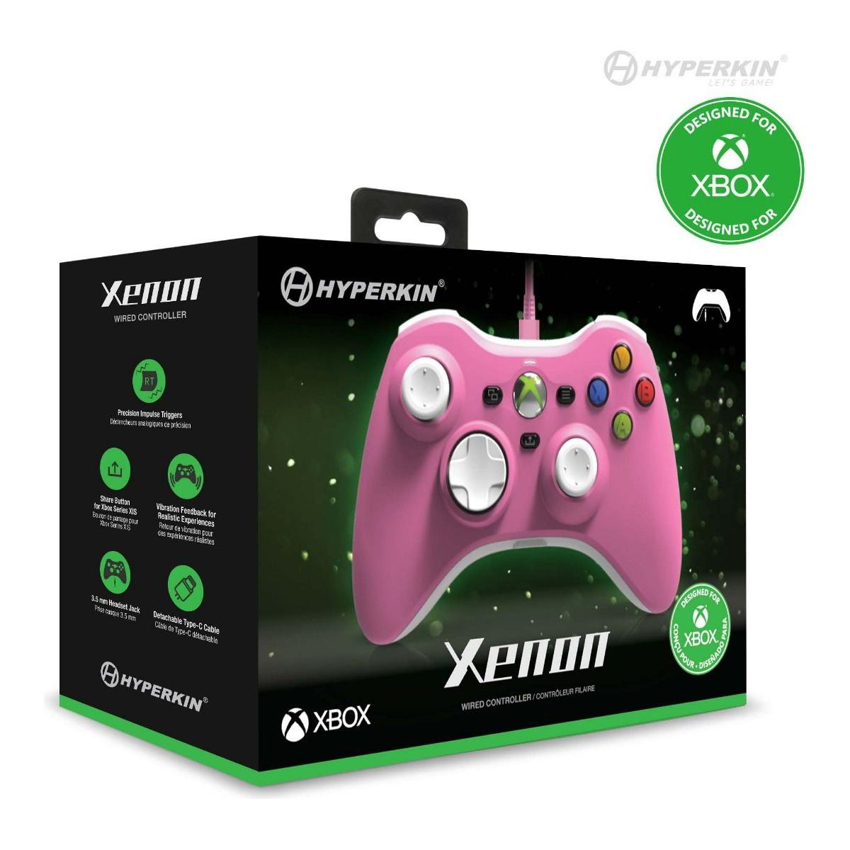 Xenon Wired Controller for Xbox One / Series X (Pink)