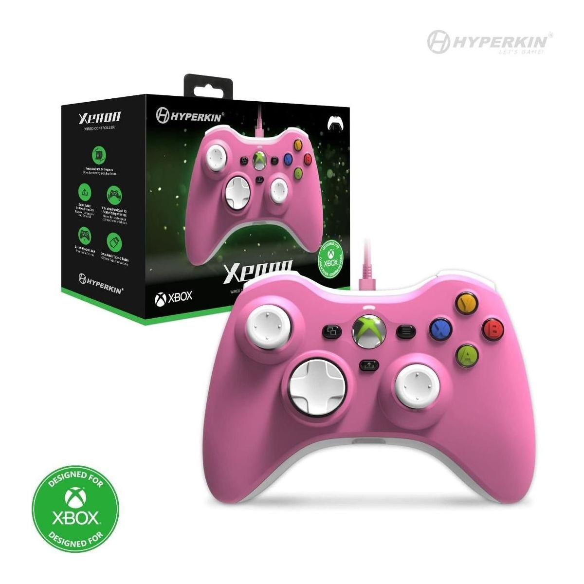 Xenon Wired Controller for Xbox One / Series X (Pink)