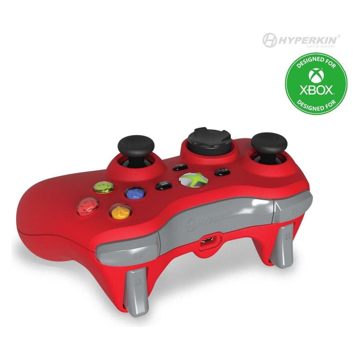 Manette filaire Xenon pour Xbox One / Series X (Rouge)