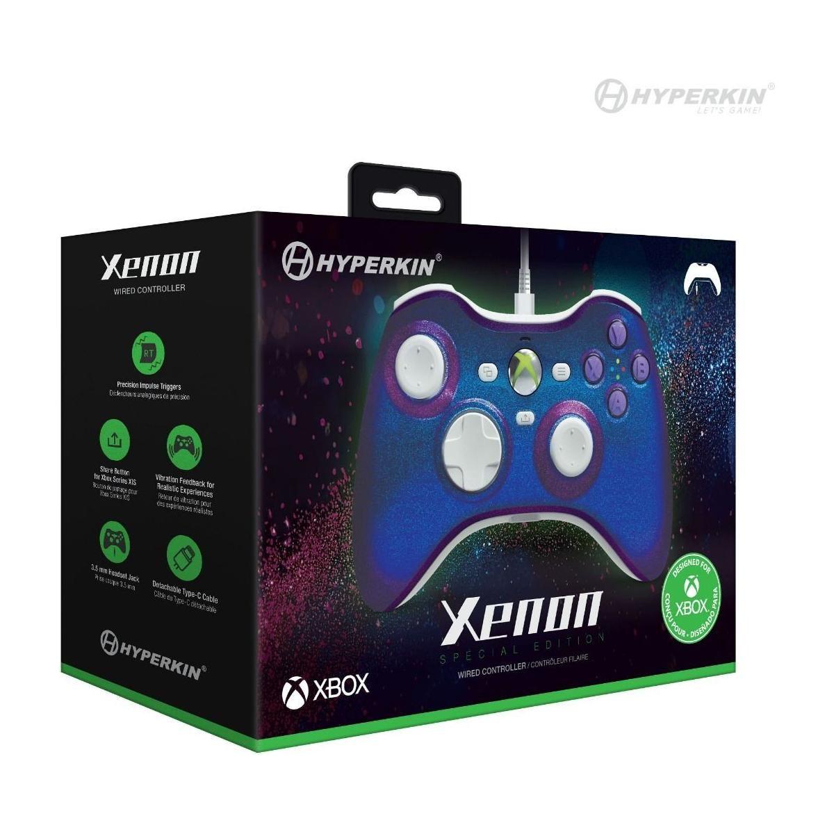 Xenon Wired Controller for Xbox One / Series X (Twilight Galaxy)