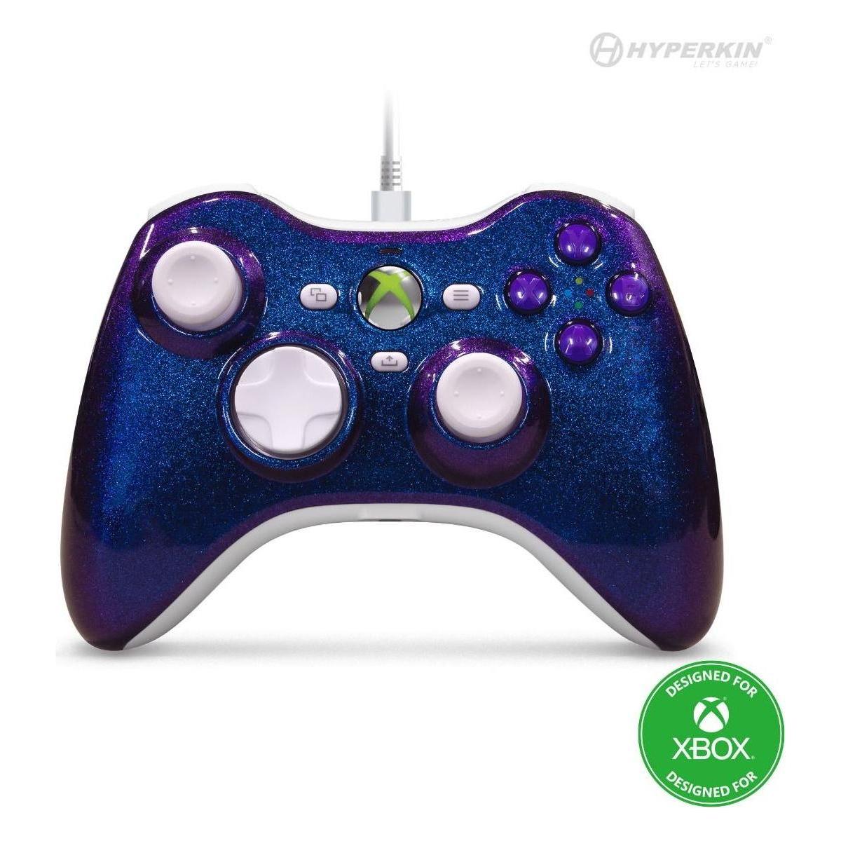 Manette filaire Xenon pour Xbox One / Series X (Twilight Galaxy)
