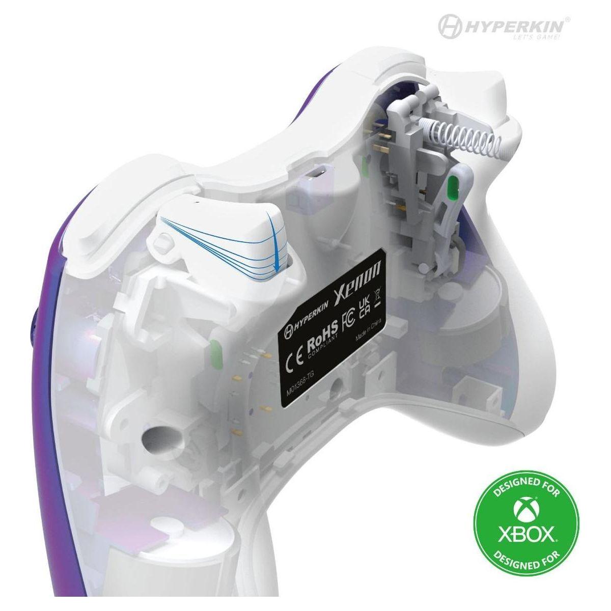 Manette filaire Xenon pour Xbox One / Series X (Twilight Galaxy)