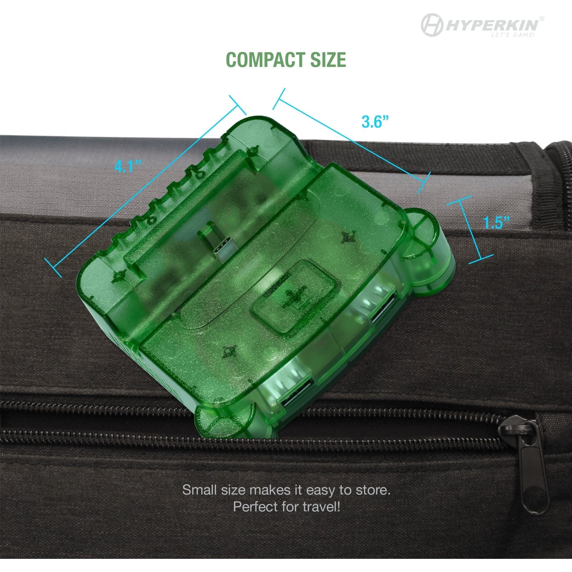 Station d'accueil pour console RetroN S64 pour Nintendo Switch (vert citron)