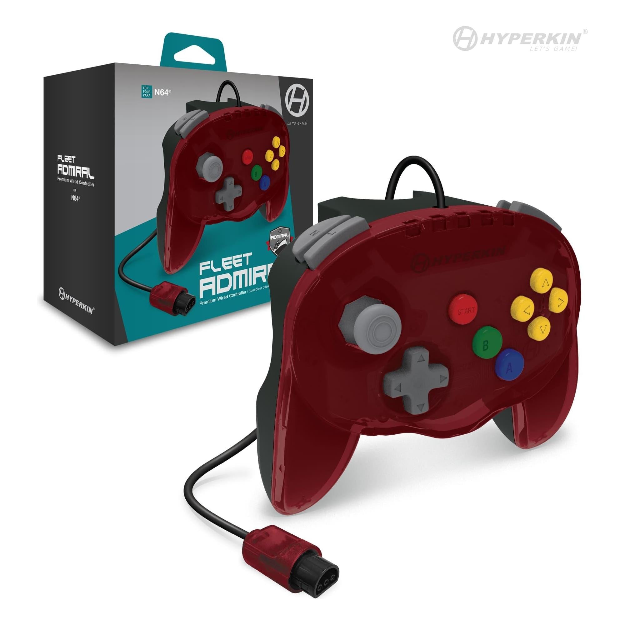 Manette Premium Admiral de la flotte Nintendo 64 (N64)