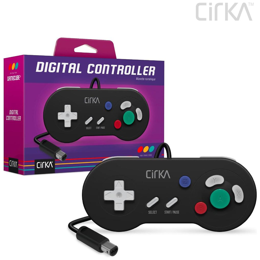 Digital Controller for the Nintendo GameCube (Black)