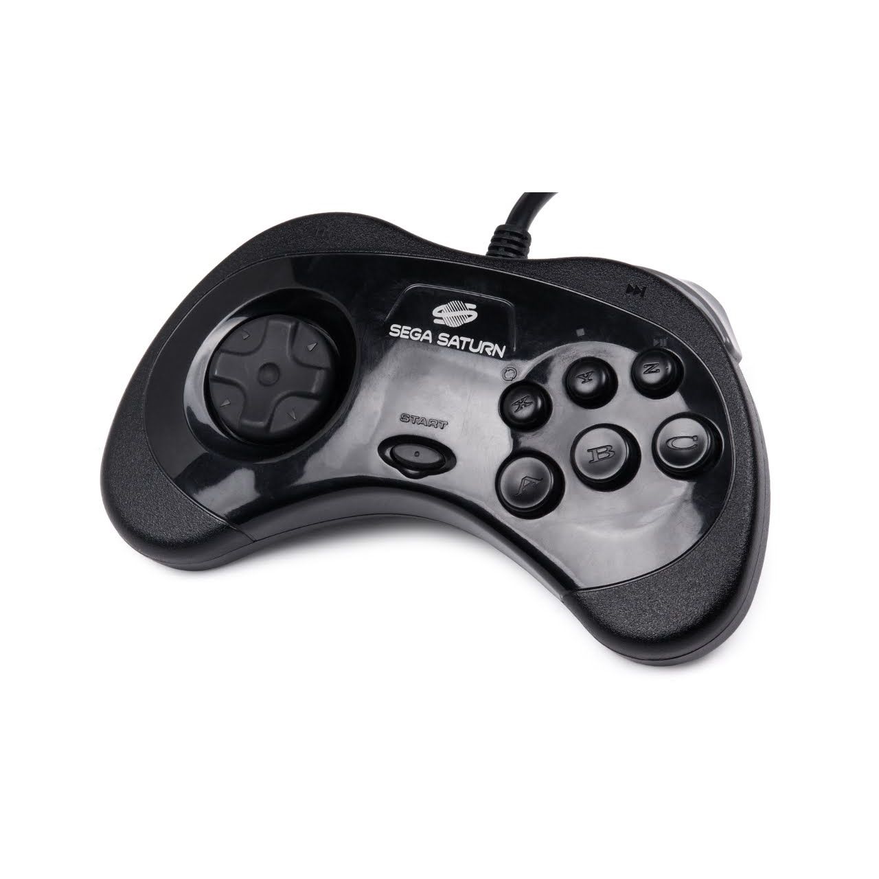 Sega Saturn Control Pad - Model 2 / Black