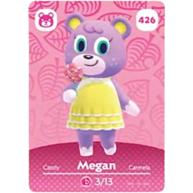 Amiibo - Animal Crossing Megan Card (#426)