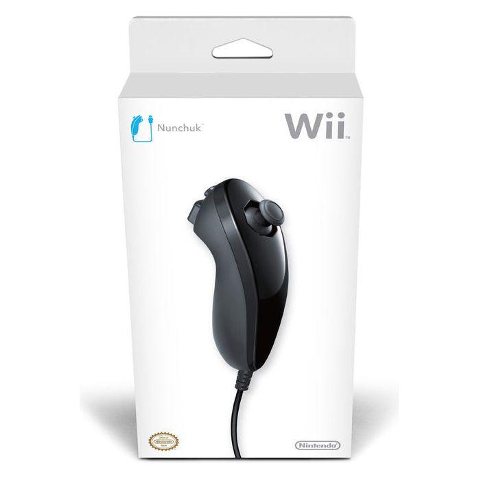 Nintendo Wii Nunchuk (Black / Sealed)